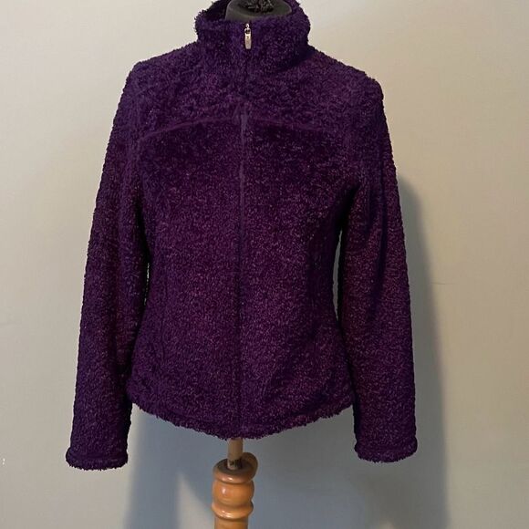 L.L. Bean Sweaters - L. L. Bean Women's Full Zipper Teddy Mock Neck Jacket